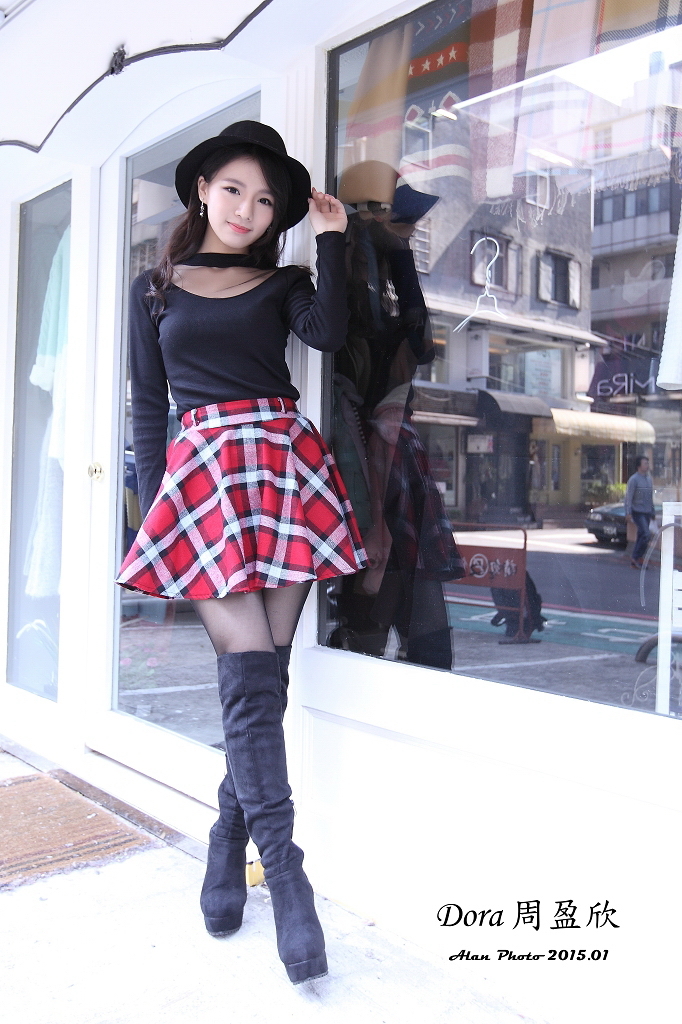 Beautyleg 模特Dora盈欣@台北東區外拍